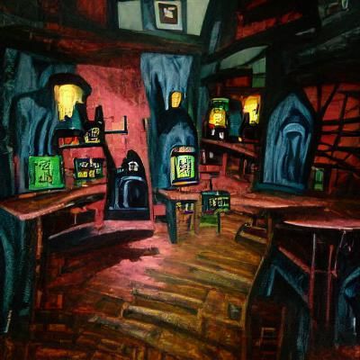 Kranija tavern interior #Kranija