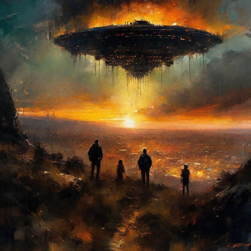 The Day They Came  by @Marjon