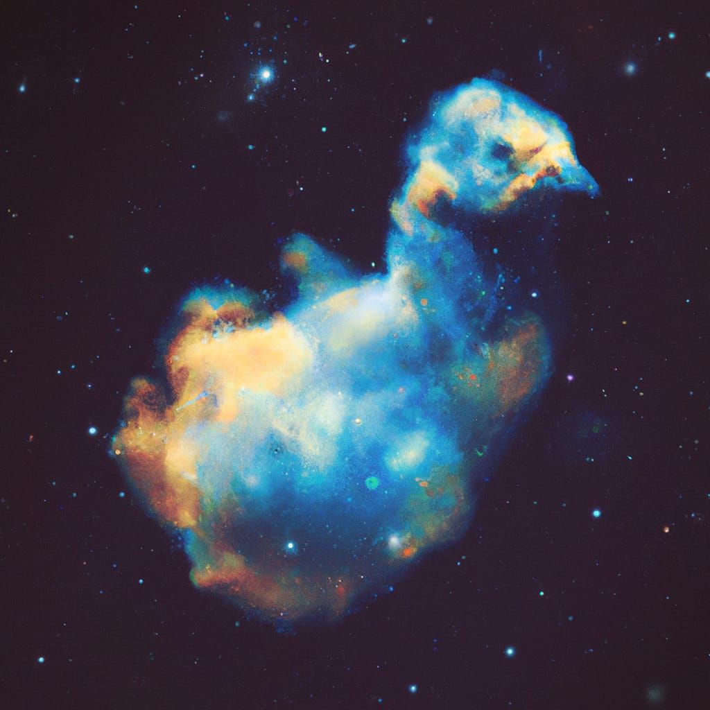 The Chicken Nebula.