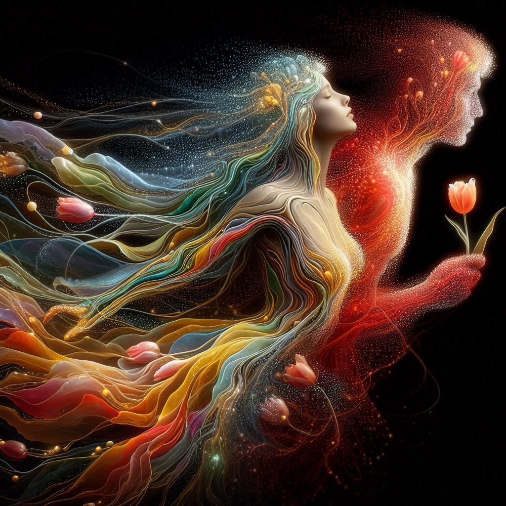 casting aside her shadow