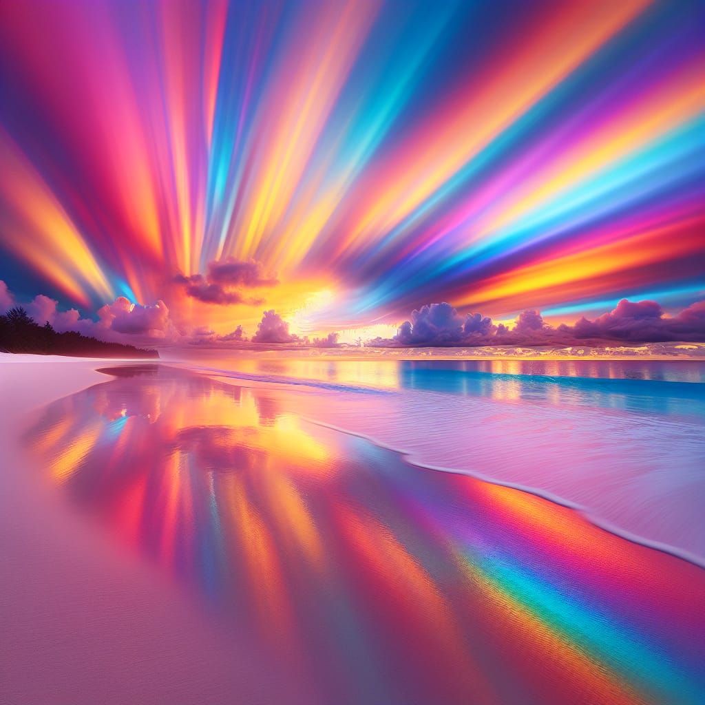 beach sunrise