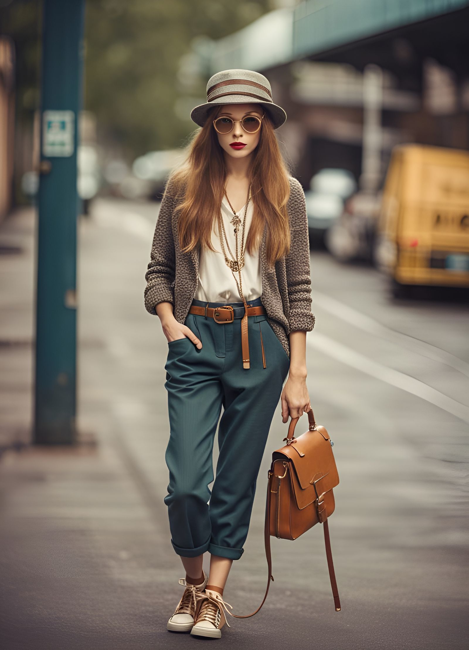Hipster style: A bold and adventurous stunning fashion female : r