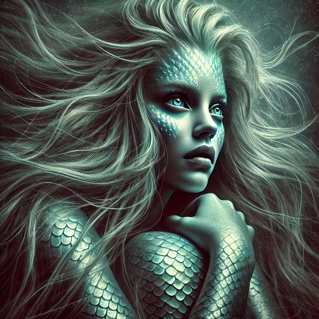 Mermaid portrait