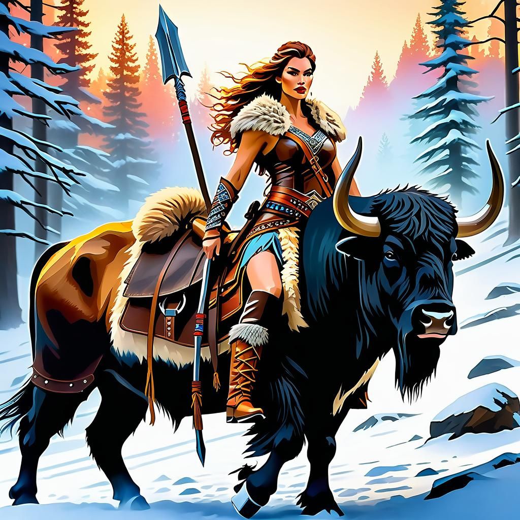 Barbarian Warrior Princess