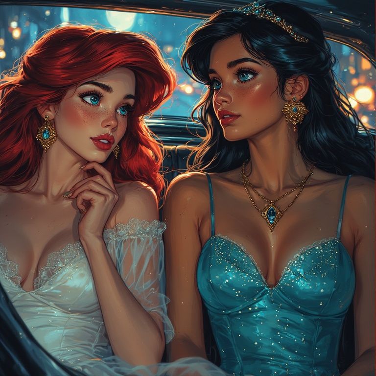 Squeezed into the Backseat