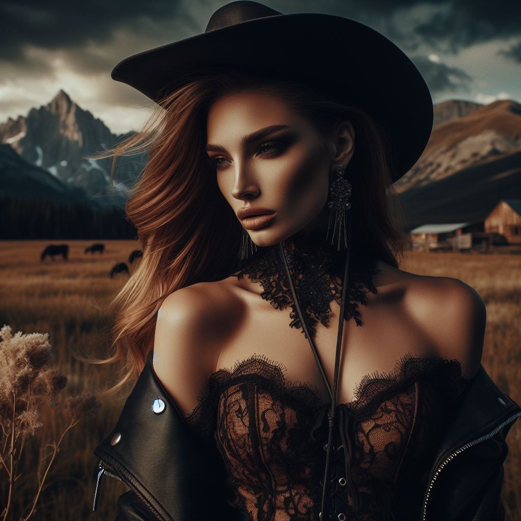 Beautiful cowgirl