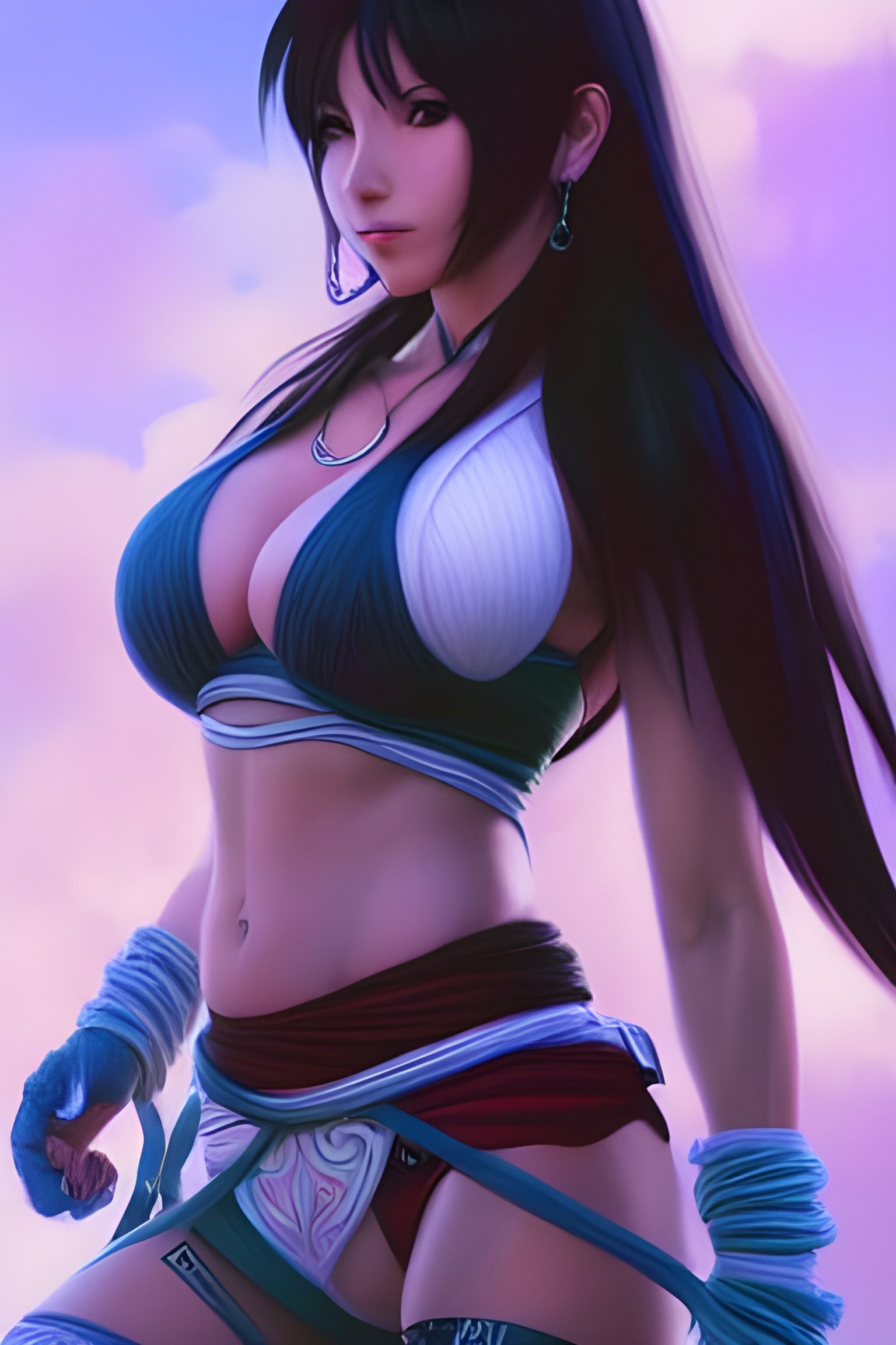 Tifa+Kasumi+Mai AP-2 - AI Generated Artwork - NightCafe Creator