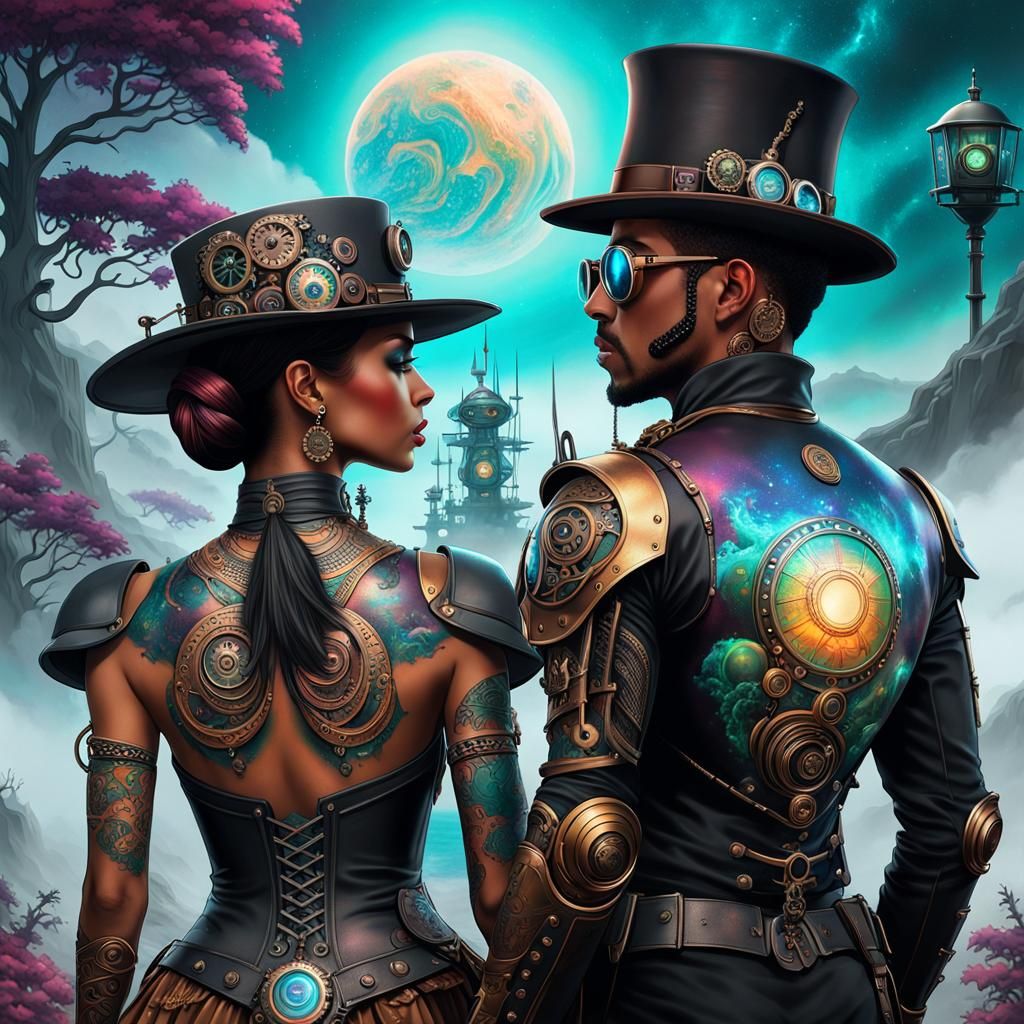 Modern steampunk