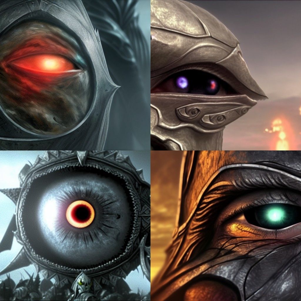Eyes staring back