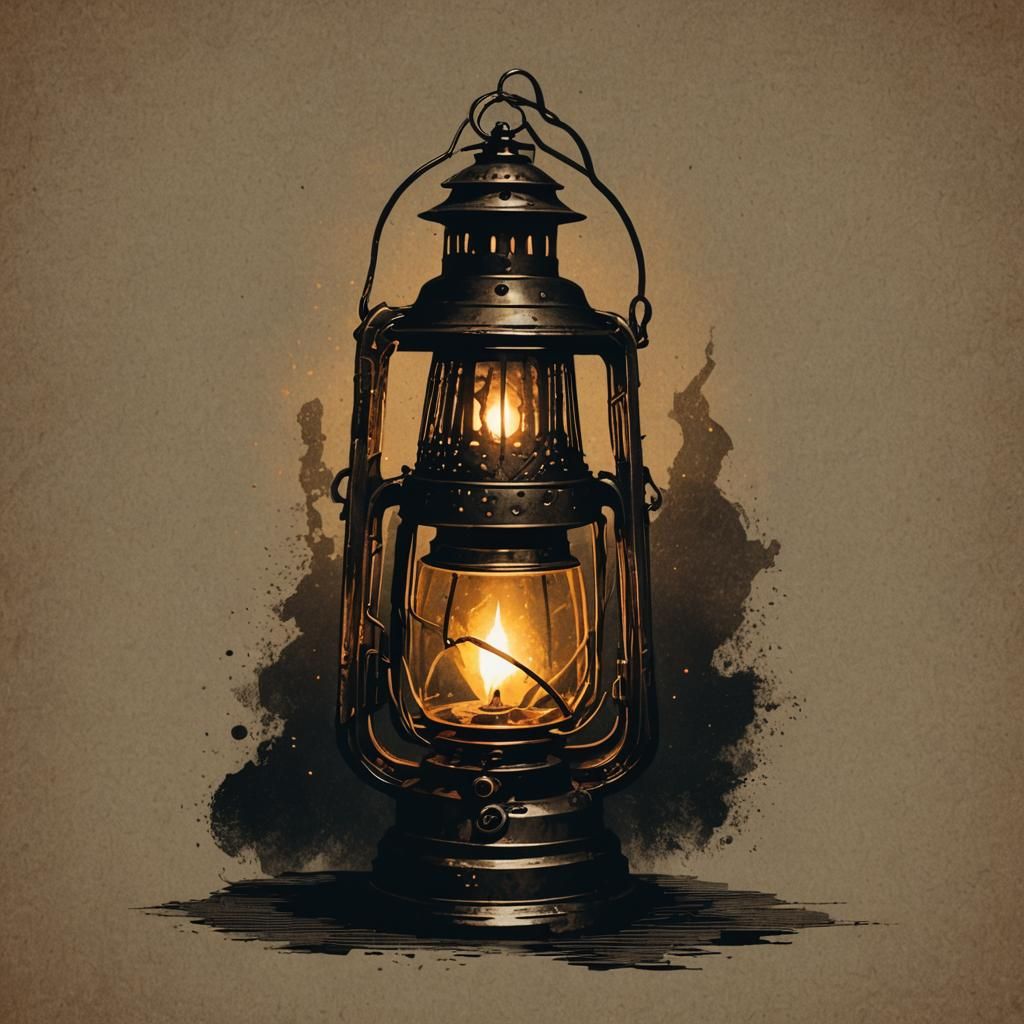 lantern  by @Delbonum