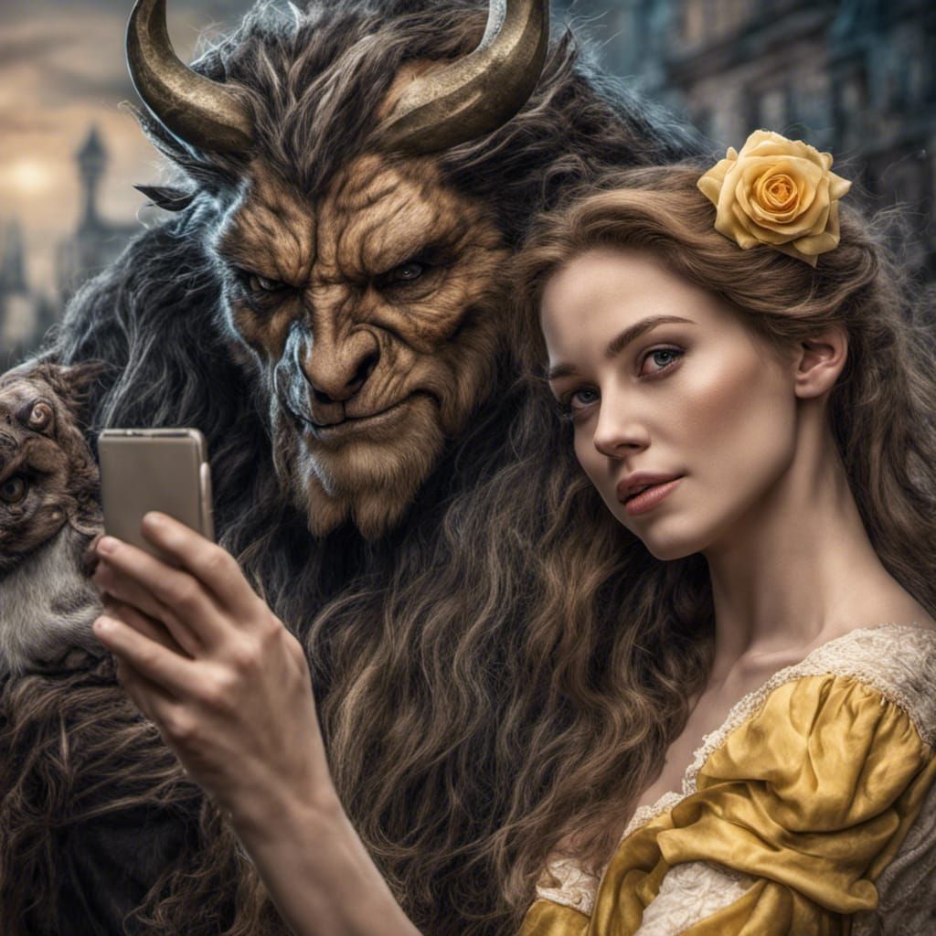 A self-portrait with my beastie mate BF #bff