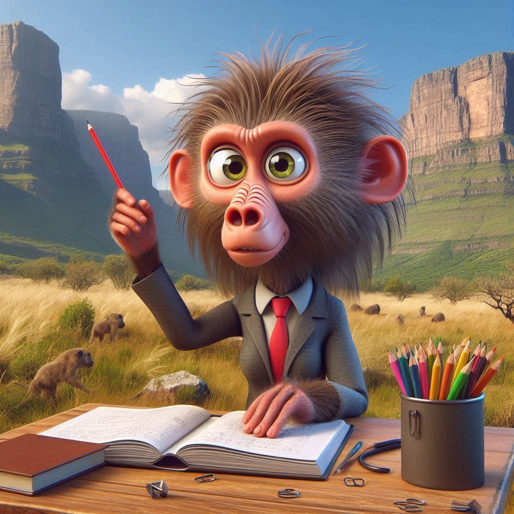 Bobbejane van Magaliesberg se SKOOL π΅ 03