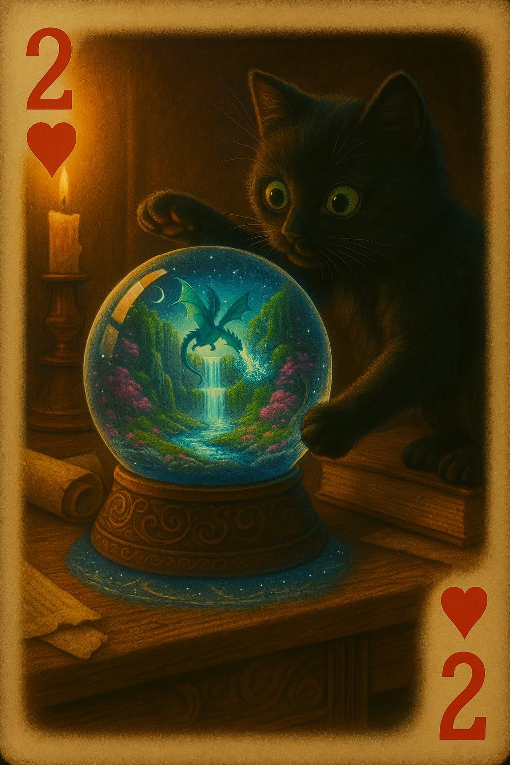 Lil Albus mischief 2 of hearts