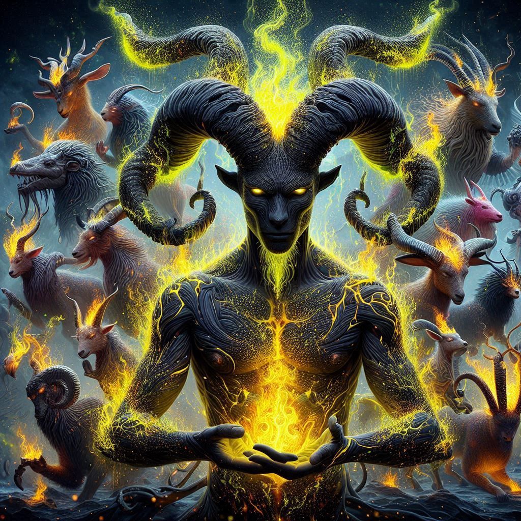 The spark holds the spirit of Aries