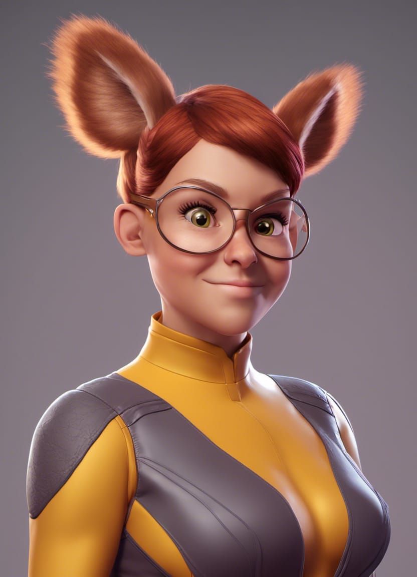 Squirrel Girl AI Generated Artwork NightCafe Creator