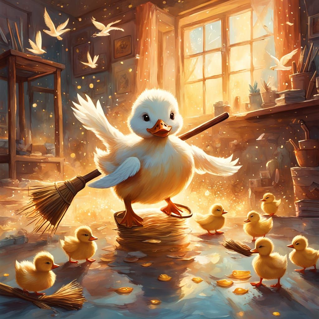 Ducks-Prompt to Edit Worked Great!