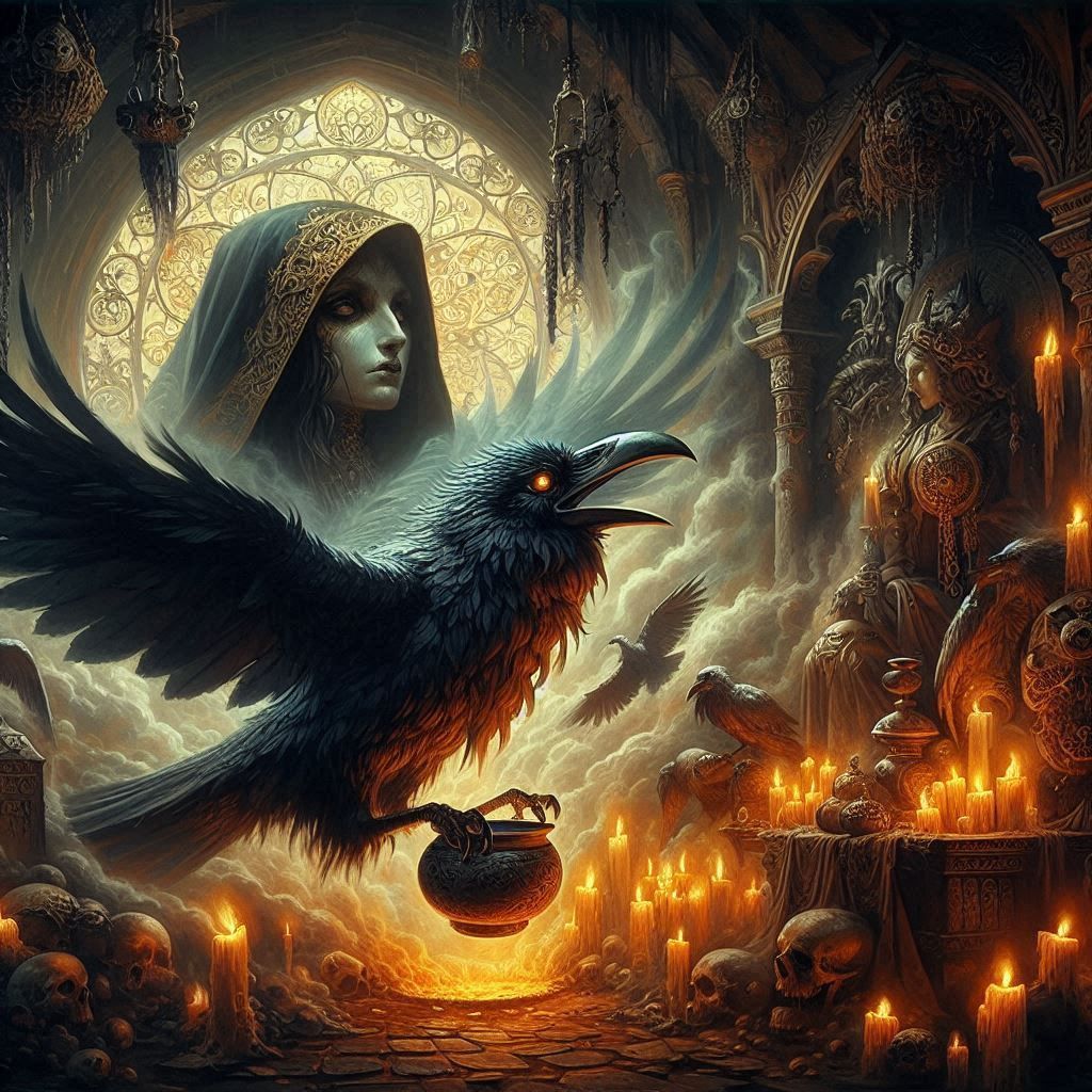 Witch's Raven