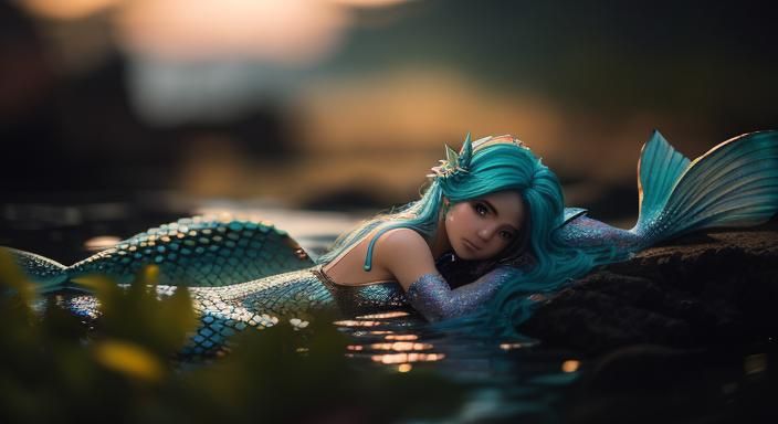 Mermaid Goddess ,

Professional photography, bokeh, natural ...