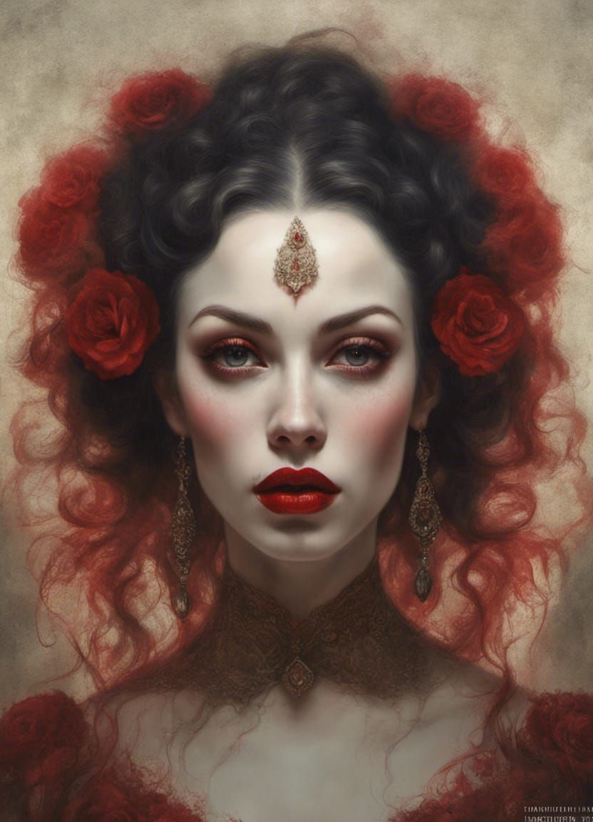 You've got red on you... (vampire variant) - AI Generated Artwork ...