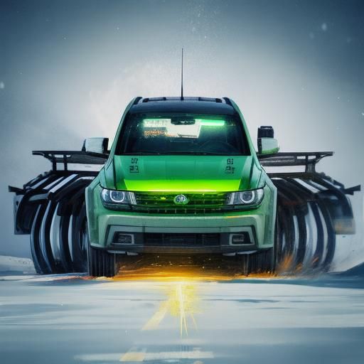 Abstract Gun Image Generated by AI