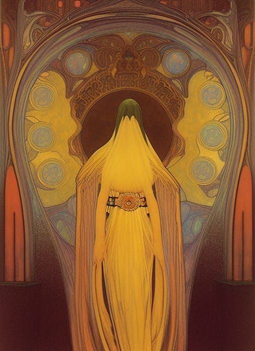Faceless angel