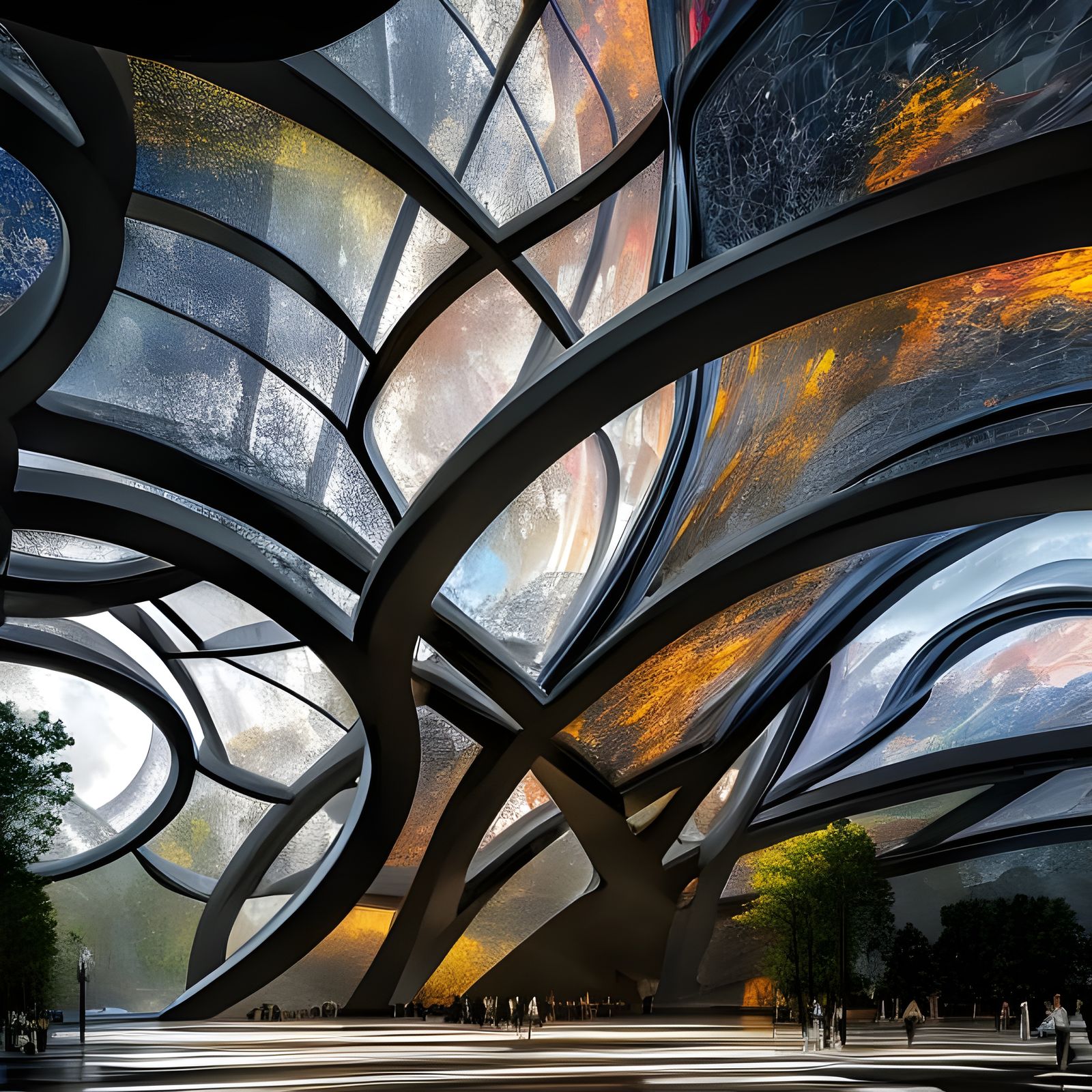 There are 12 mini-stages around this vast space: For small e...