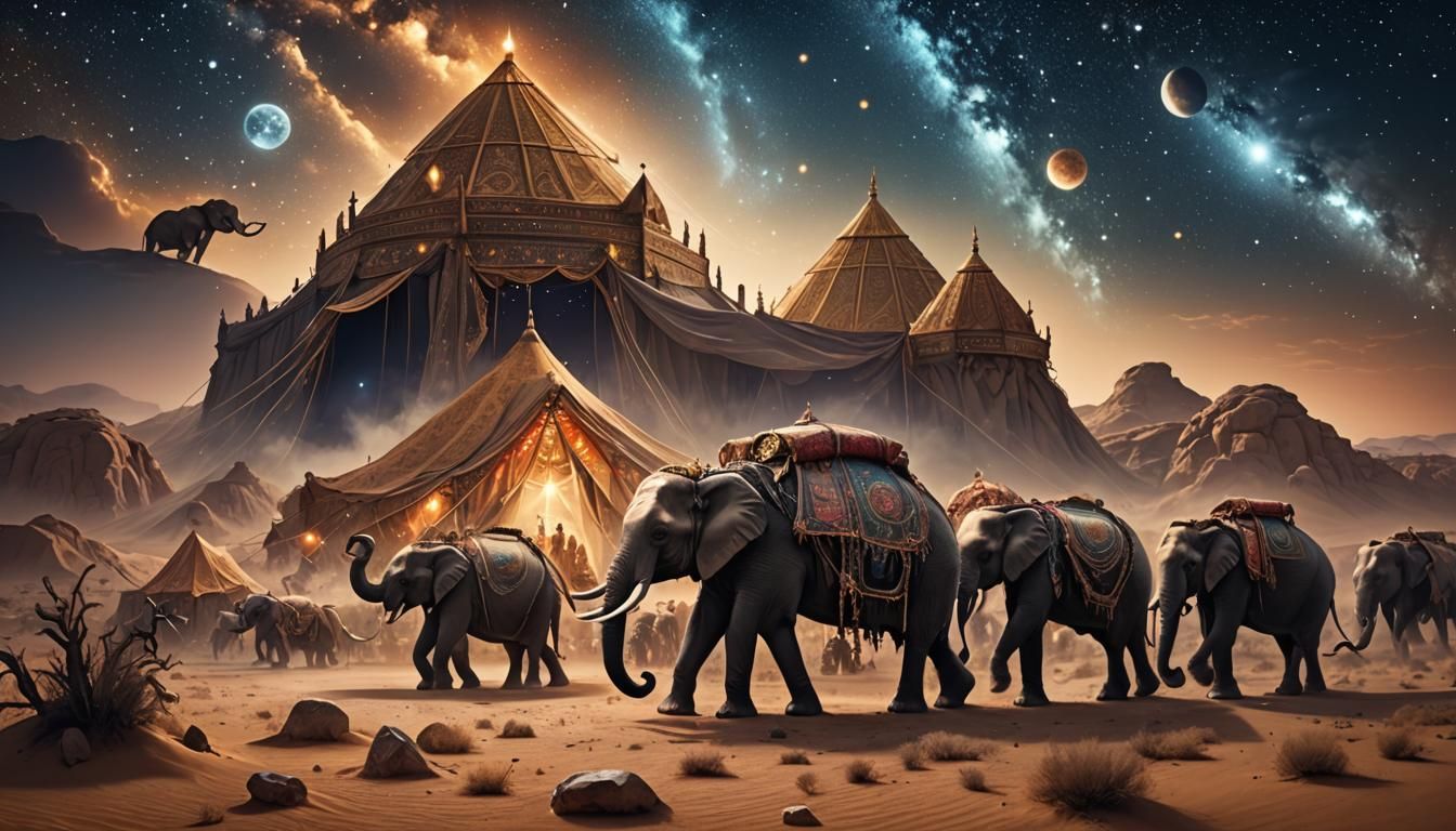 Caravan Night Study 4