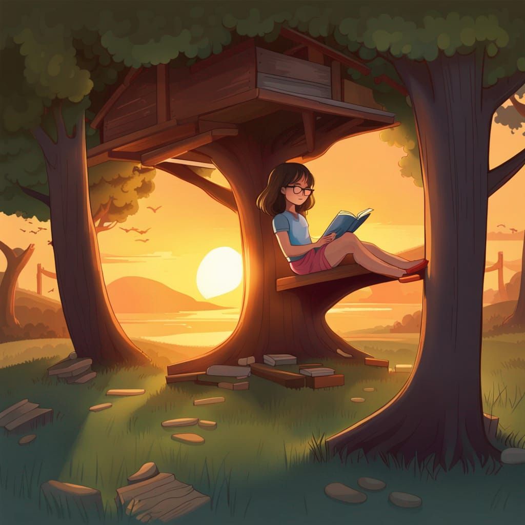 Reading  by @CaptainBanana