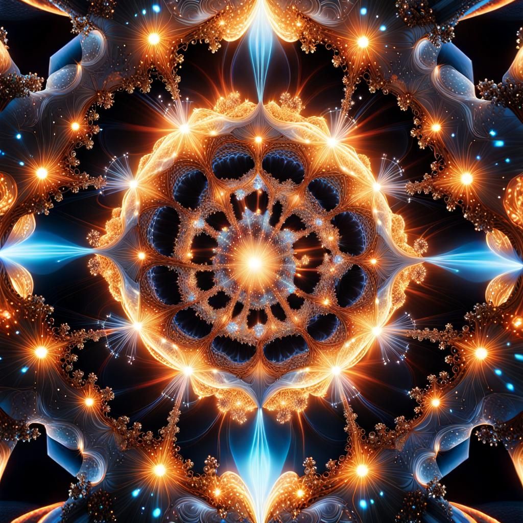 Fractals of the Quantum Realm  by @KanatGR