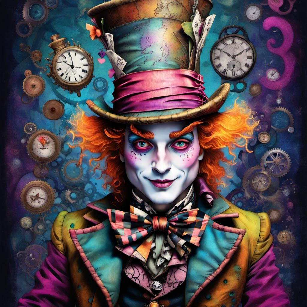 Mad Hatter - AI Generated Artwork - NightCafe Creator