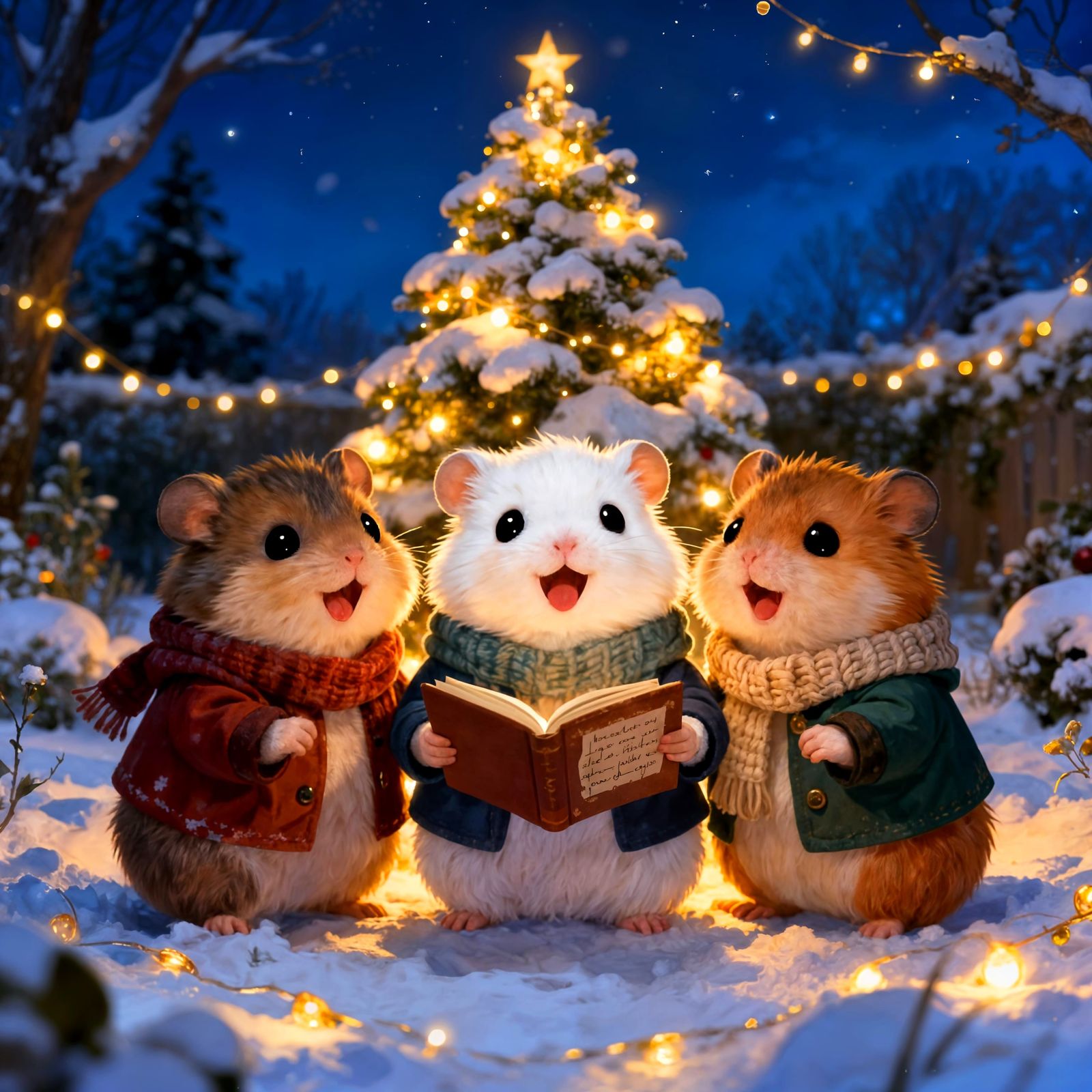 Once Upon a Glowy Carol  by @Ria Hagane