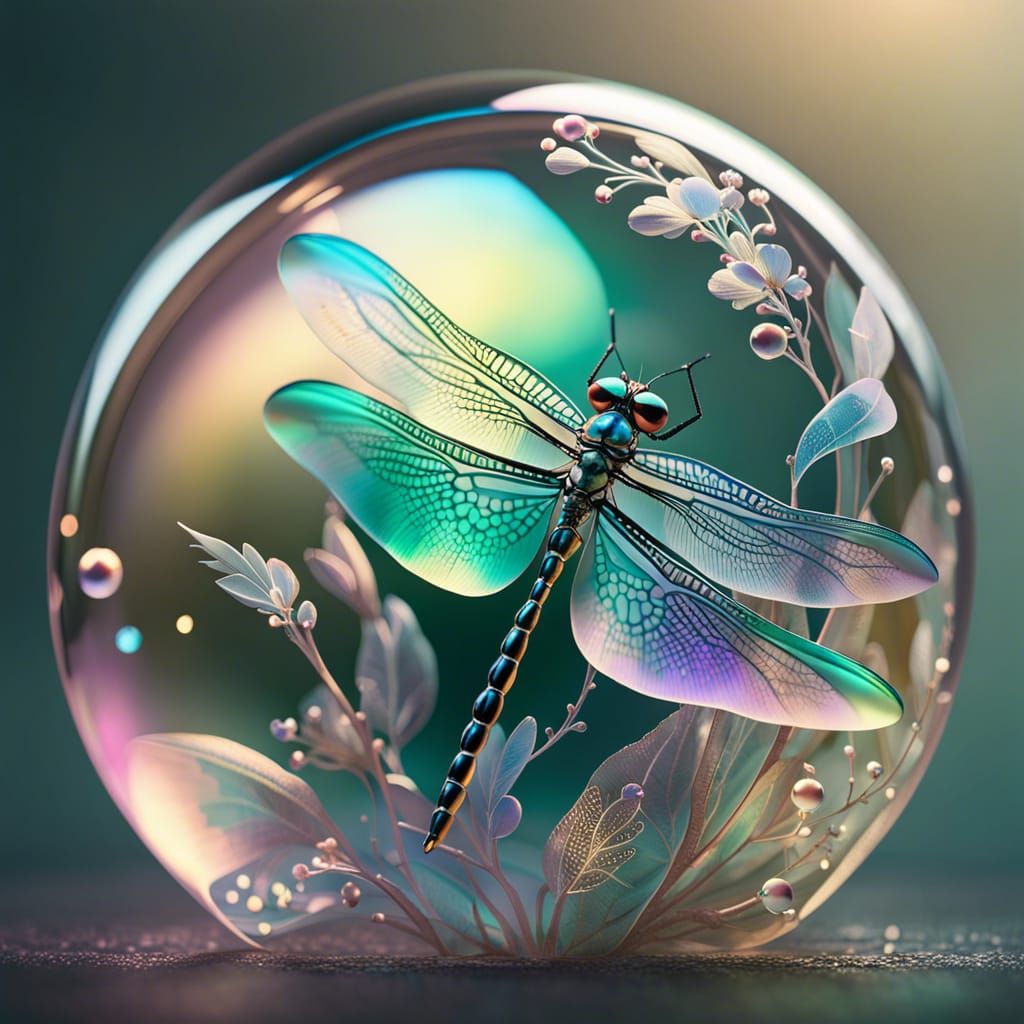 Enchanted dragonfly  by @Stories
