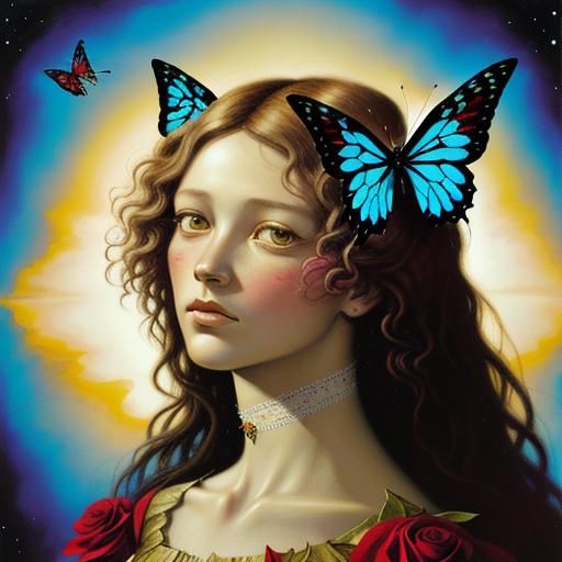 Butterfly girl
