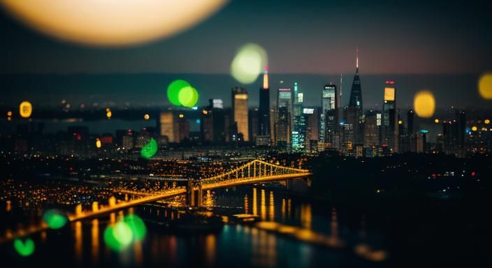 master prompt ,

[

including a cityscape with glowing flora...
