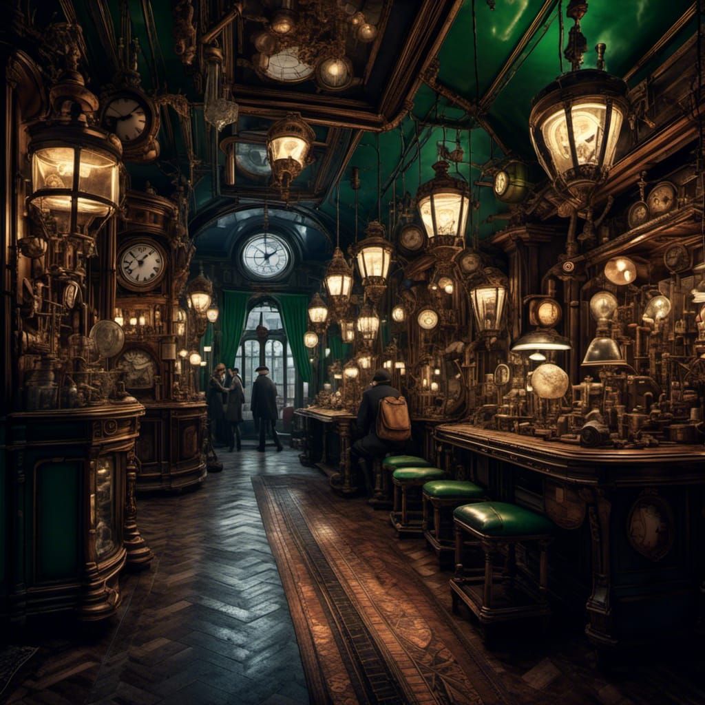 Taproom, Old Mother Johnston's Gin Palace