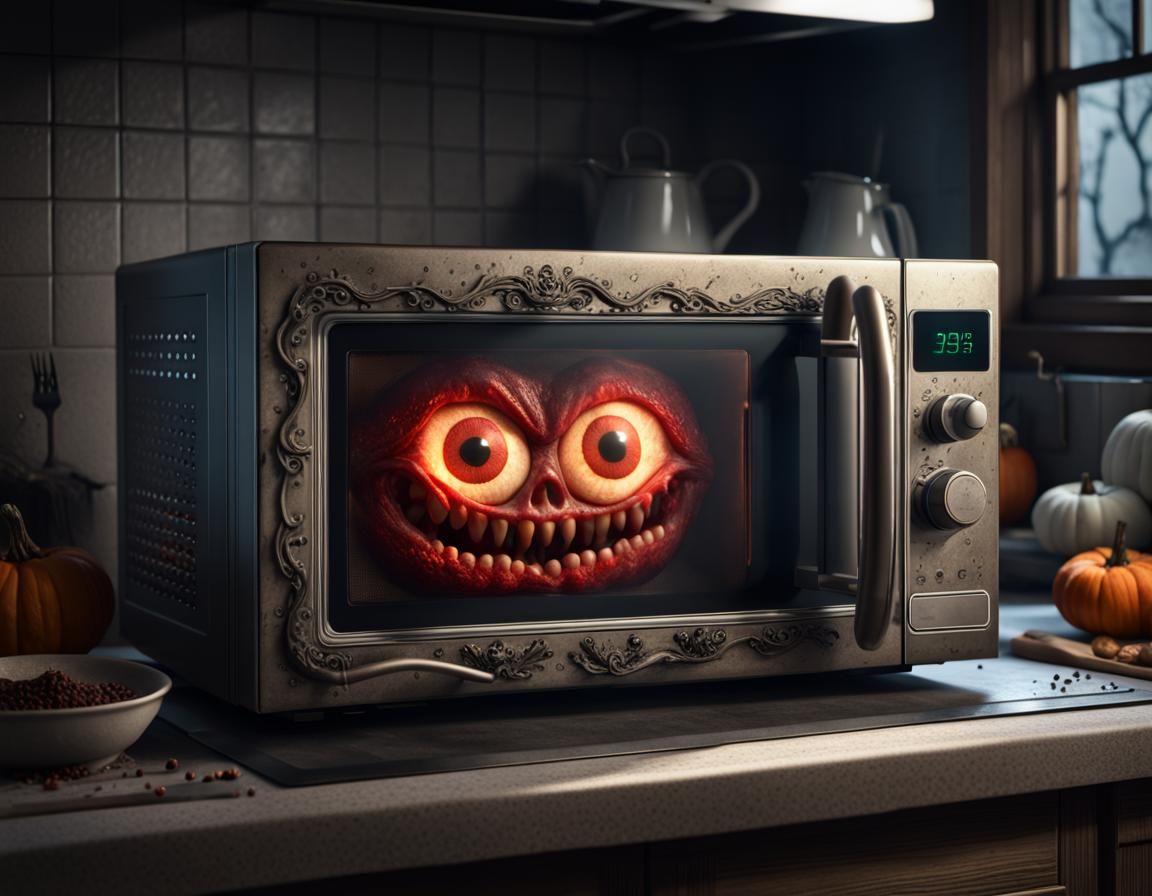 This Microwave Bites Back  by @EmzMc