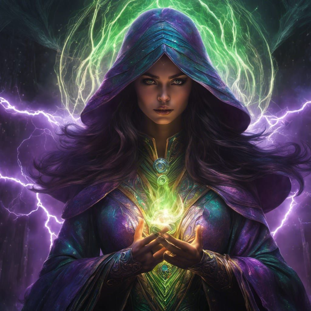 Sorceress   by @Mochabelle