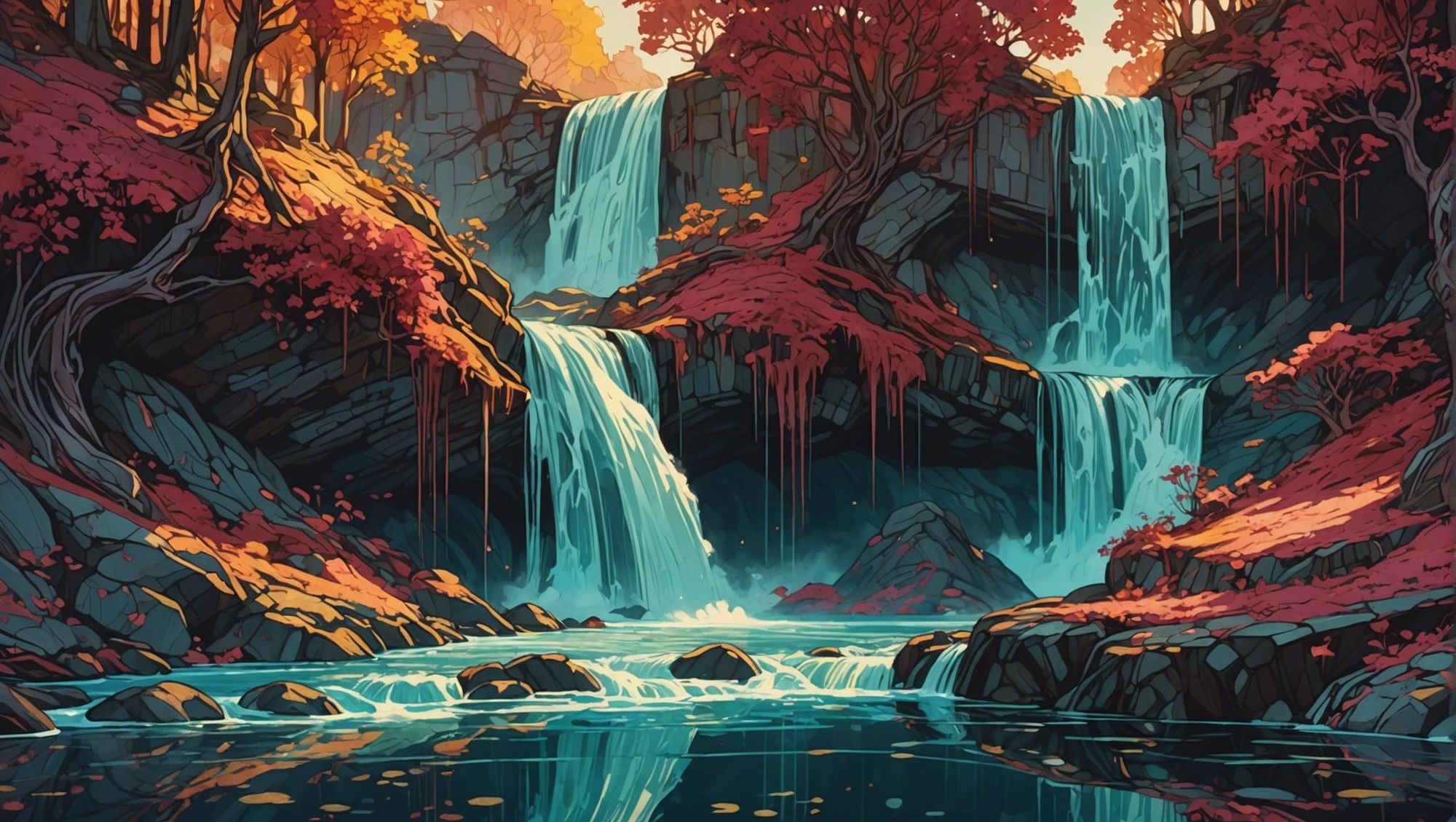Serene Falls