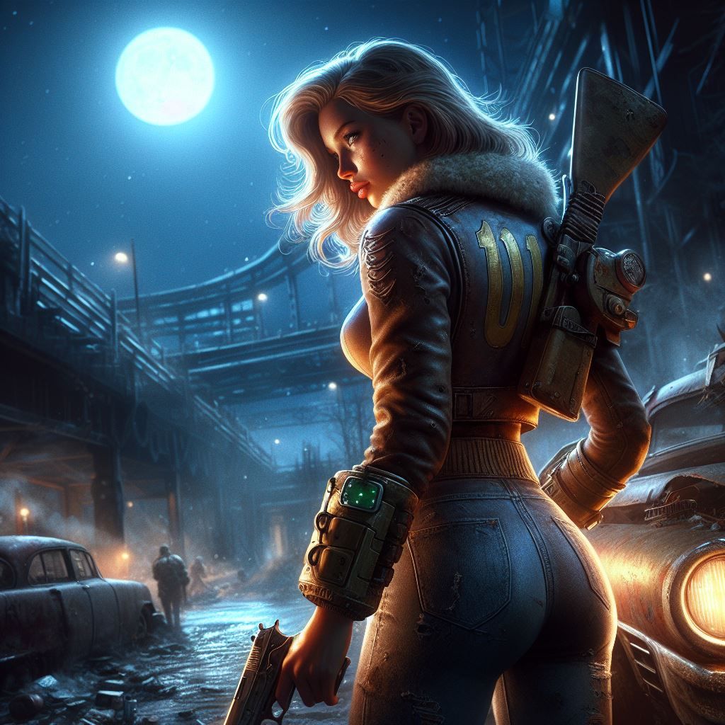 Fallout character by MS