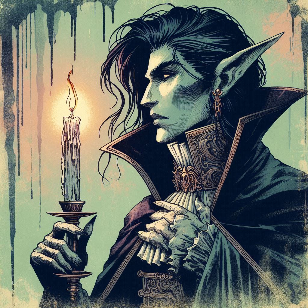 Sometimes, even the creatures of the night get lonely