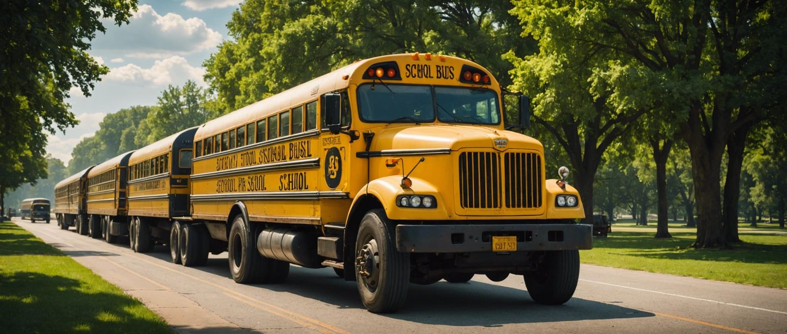 Bus de campagne qui fait 50 arrêts avant d'arriver