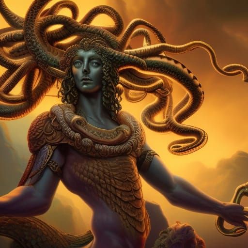 This is Lord Poseidon God of the Seas