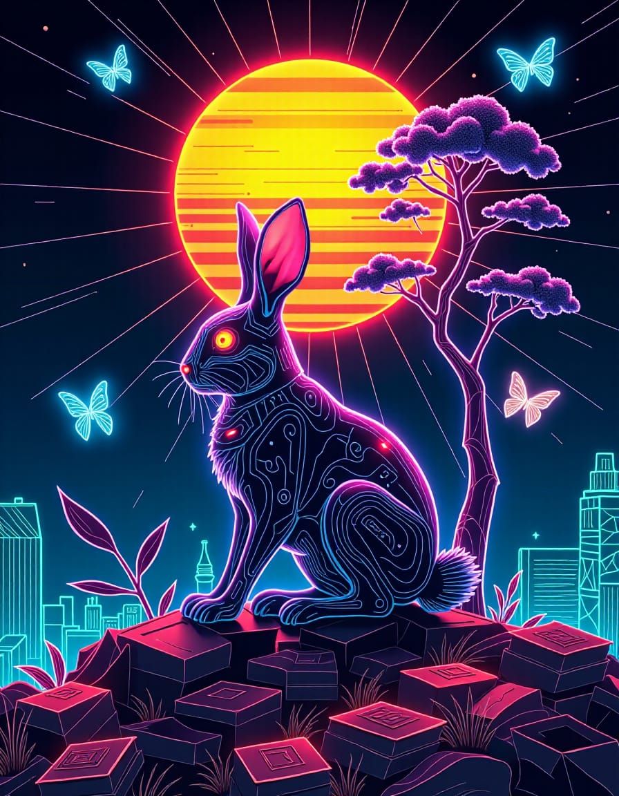 Cyberpunk Bunny
