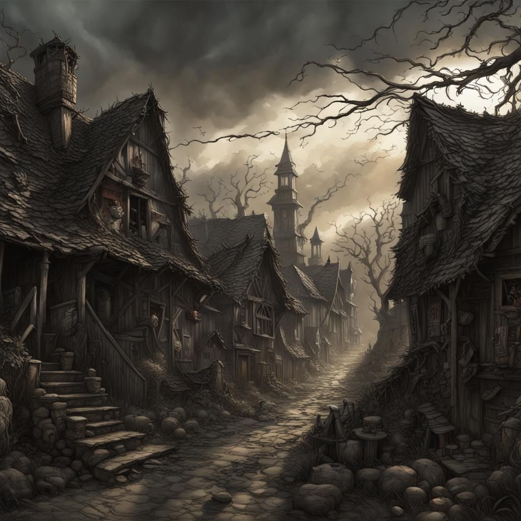 Haunted Countryside Village