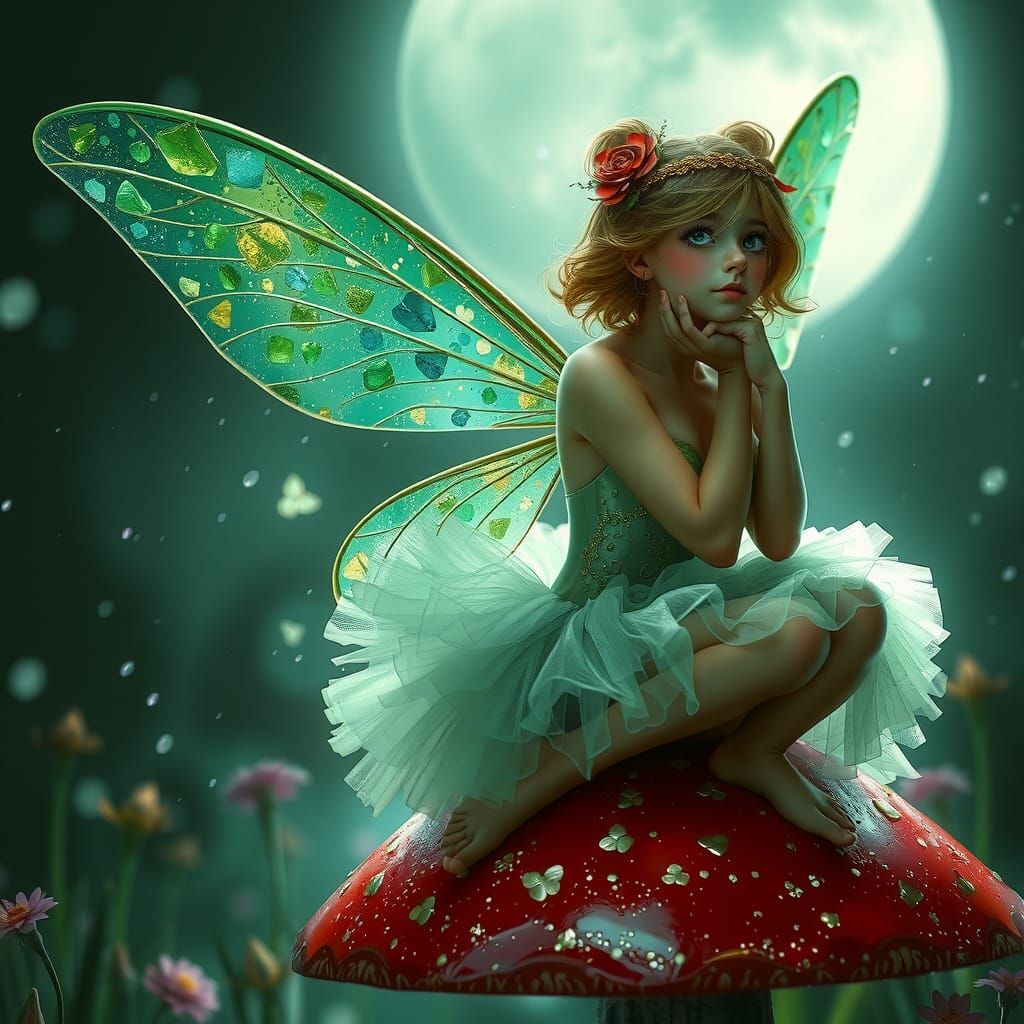 Moonlit fairy  by @Tisme
