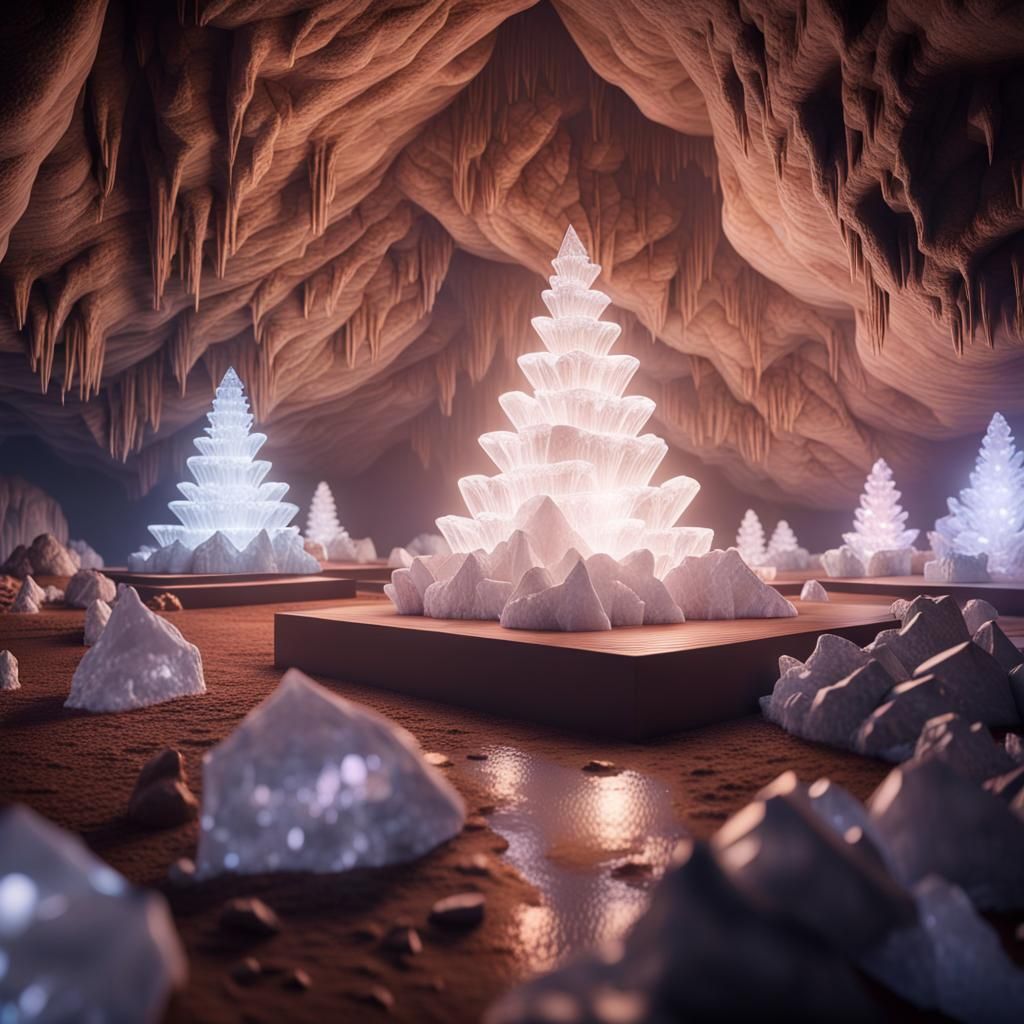 Crystal Christmas tree 