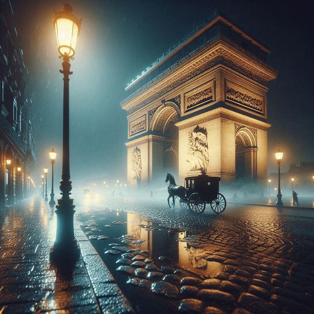 Paris night, 1920's