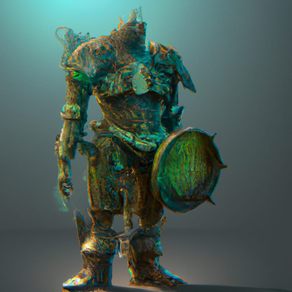 Swampy Suit Of Armour