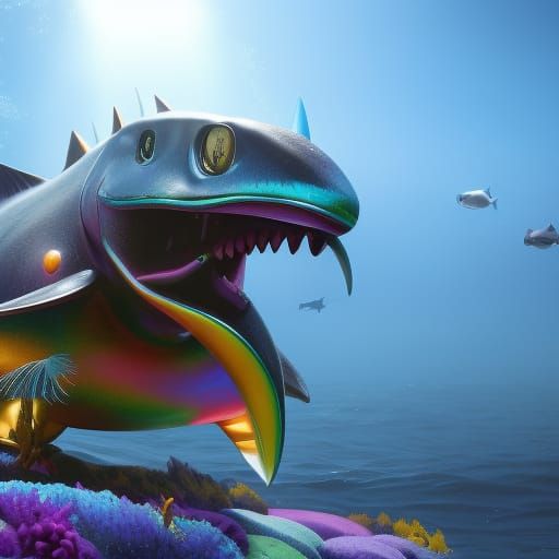 Sea Beasts - AI Generated Artwork - NightCafe Creator