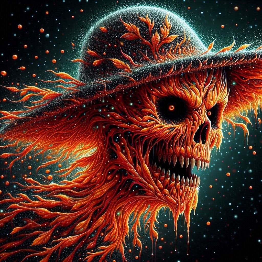 Flower Petal Halloween